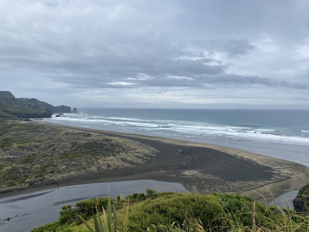 Am Strand in Neuseeland